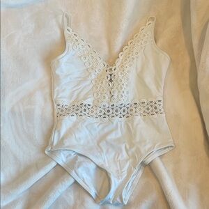 Becca Stylish White womens One Piece